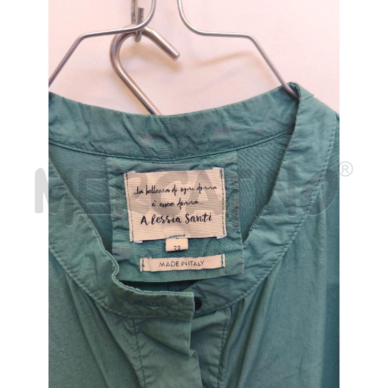 VESTITO DONNA ALESSIA SANTI VERDE LUNGO  | Mercatino dell'Usato Volpago del montello 2