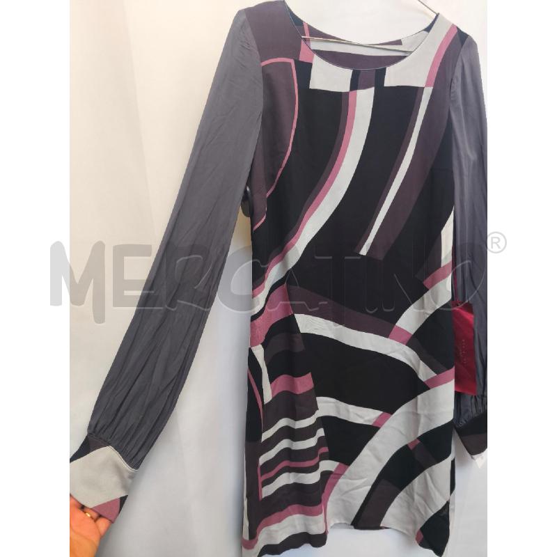 VESTITO DONNA ALICCE MANICA GRIGIO  | Mercatino dell'Usato Volpago del montello 3
