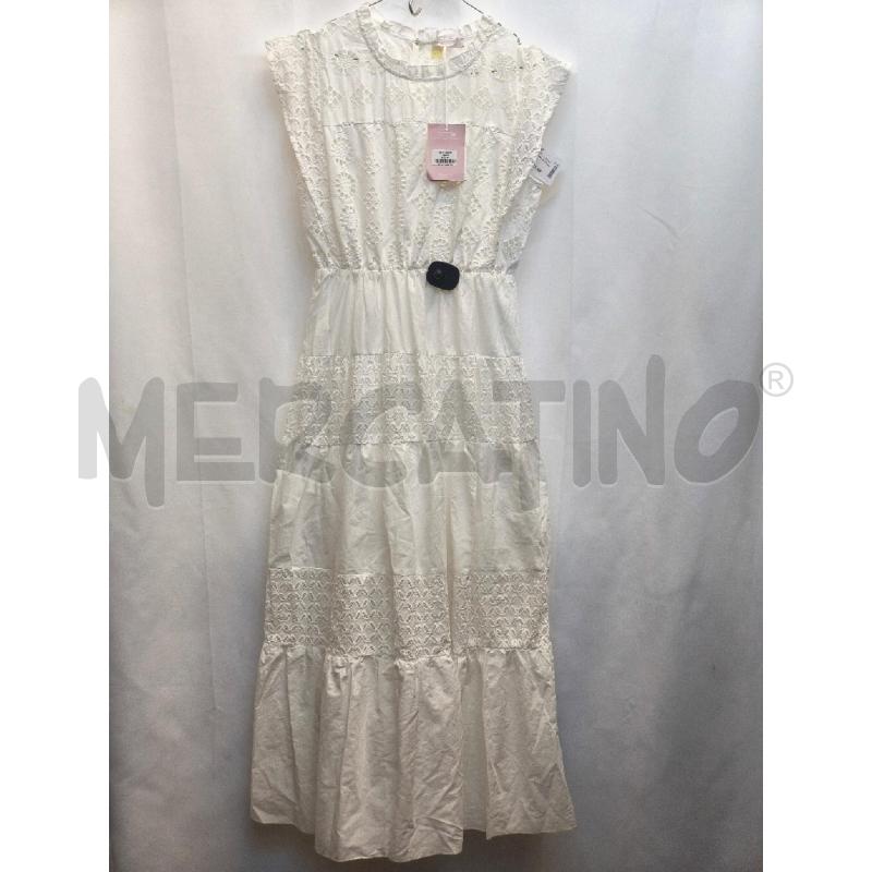 VESTITO DONNA ALTAMIRA BIANCO  | Mercatino dell'Usato Volpago del montello 1