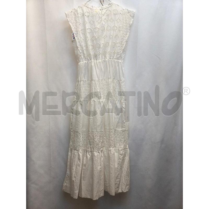VESTITO DONNA ALTAMIRA BIANCO  | Mercatino dell'Usato Volpago del montello 4