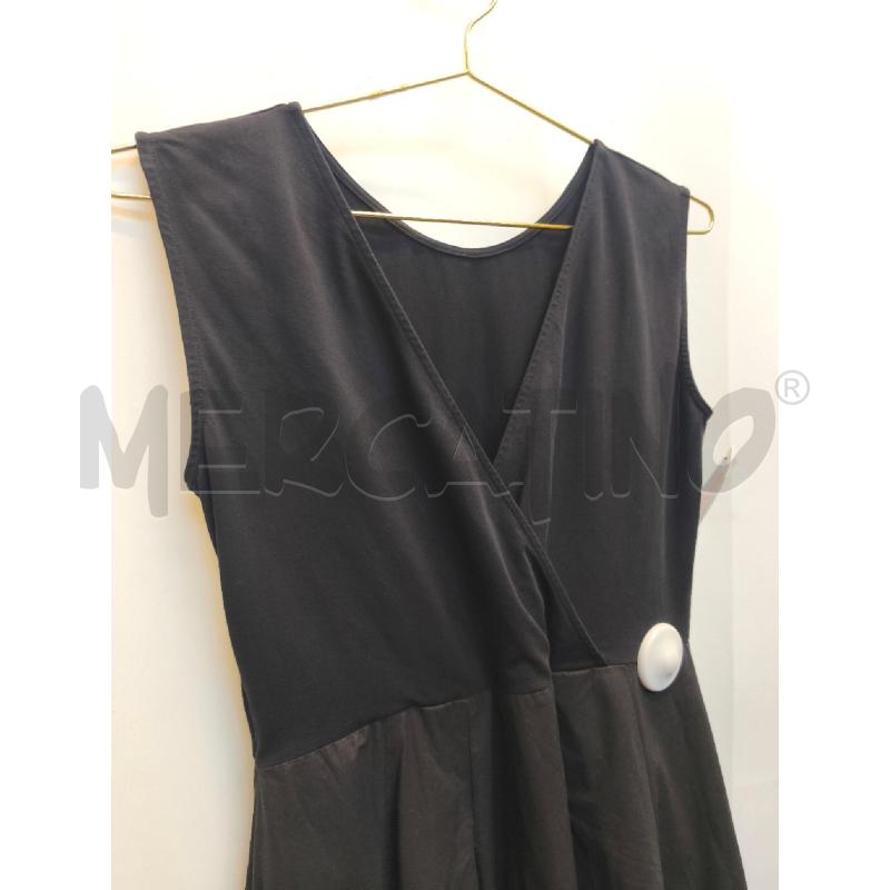 VESTITO DONNA BACKGROUND NERO LUNGO  | Mercatino dell'Usato Volpago del montello 2