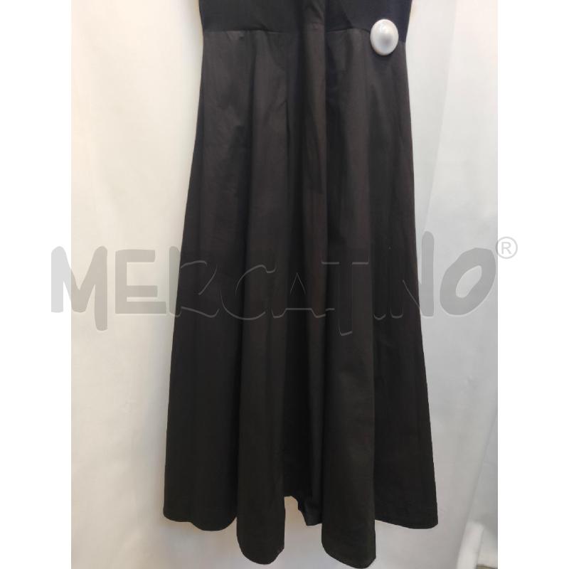 VESTITO DONNA BACKGROUND NERO LUNGO  | Mercatino dell'Usato Volpago del montello 3