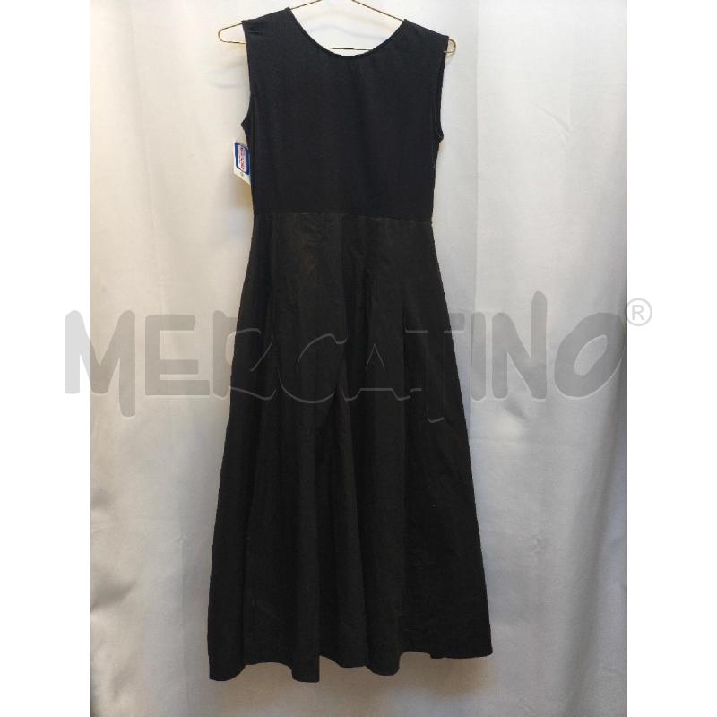 VESTITO DONNA BACKGROUND NERO LUNGO  | Mercatino dell'Usato Volpago del montello 4