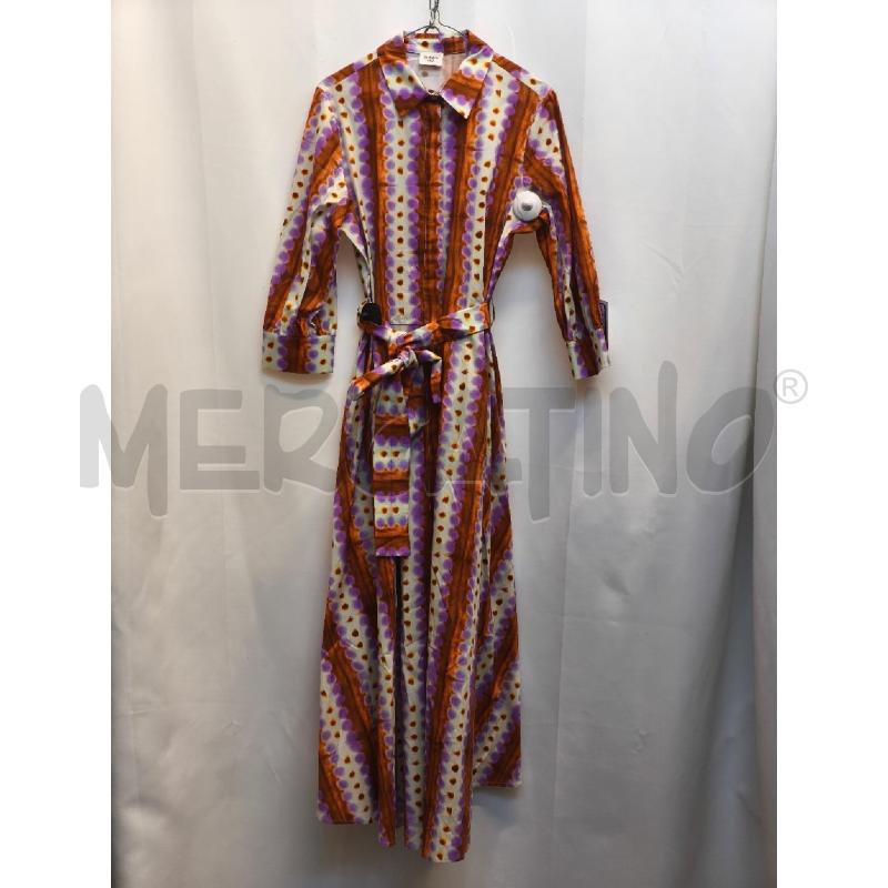 VESTITO DONNA BLANCA LUZ MARRONE VIOLA  | Mercatino dell'Usato Volpago del montello 1