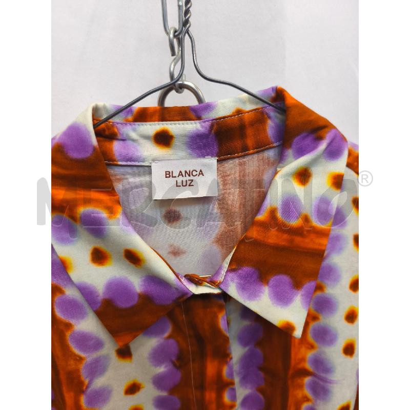 VESTITO DONNA BLANCA LUZ MARRONE VIOLA  | Mercatino dell'Usato Volpago del montello 2