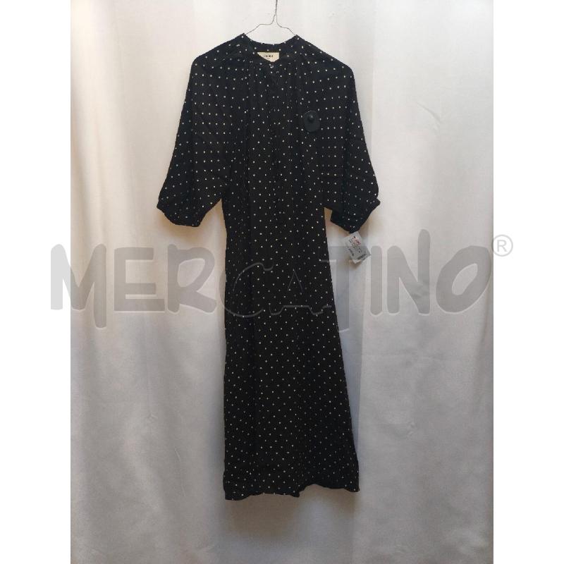 VESTITO DONNA CELINE NERO POIS BIANCA  | Mercatino dell'Usato Volpago del montello 1