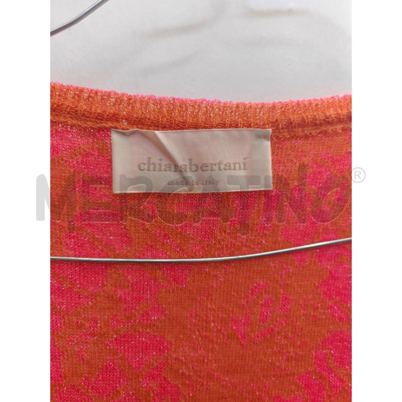 VESTITO DONNA CHIARABERTANI ARANCIONE ROSA  | Mercatino dell'Usato Volpago del montello 2