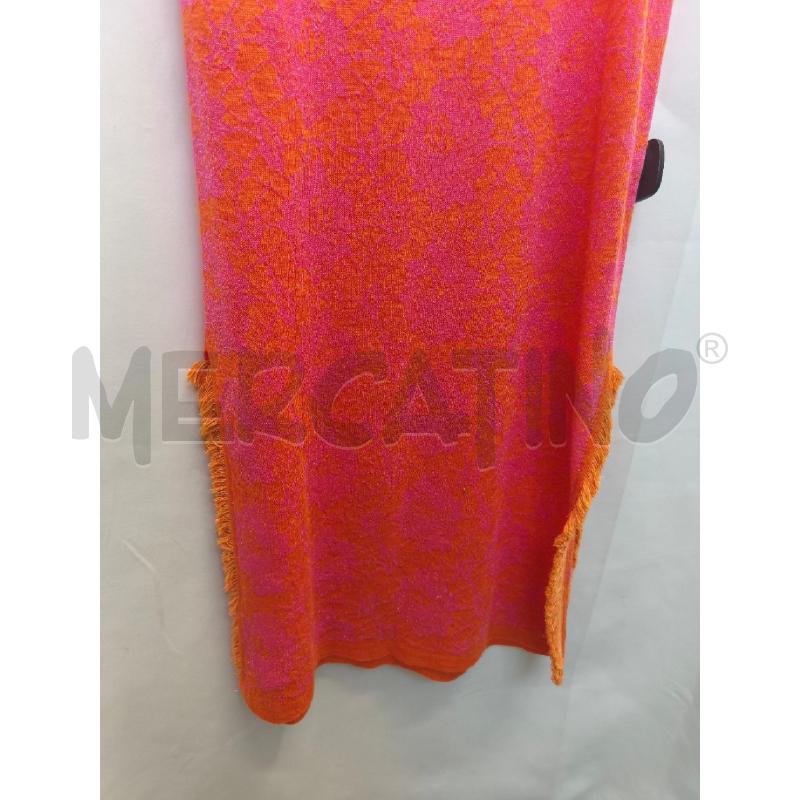 VESTITO DONNA CHIARABERTANI ARANCIONE ROSA  | Mercatino dell'Usato Volpago del montello 3