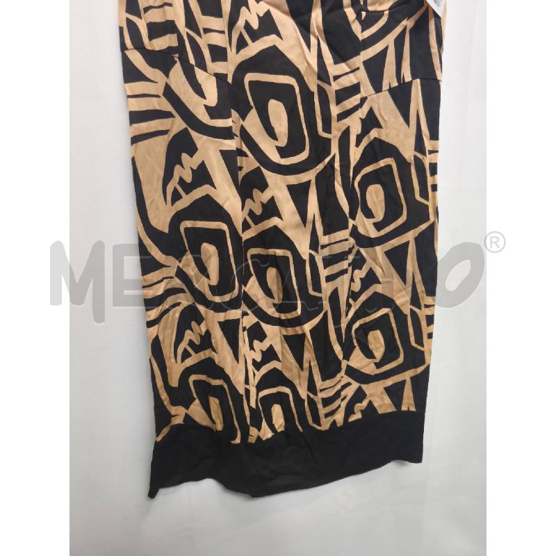 VESTITO DONNA DIANE VON FURSTENBERG NERO BEIGE  | Mercatino dell'Usato Volpago del montello 3