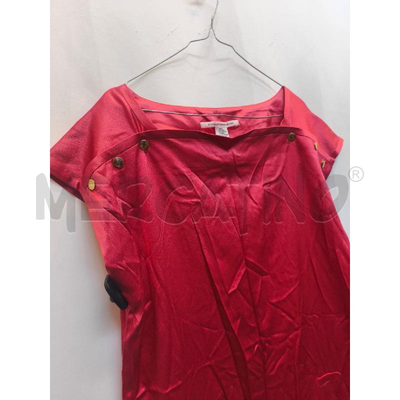 VESTITO DONNA DIANE VON FURSTENBERG ROSSO LUCIDO  | Mercatino dell'Usato Volpago del montello 3