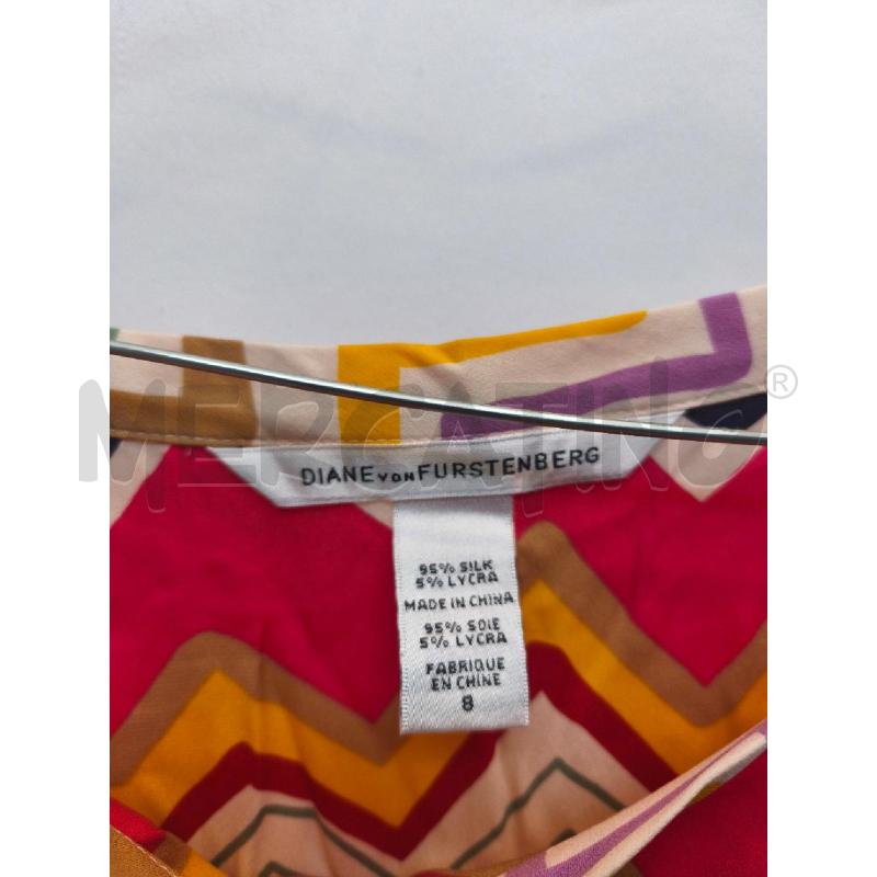 VESTITO DONNA DIANE VON FURSTENBERG TANTI COLORI  | Mercatino dell'Usato Volpago del montello 2