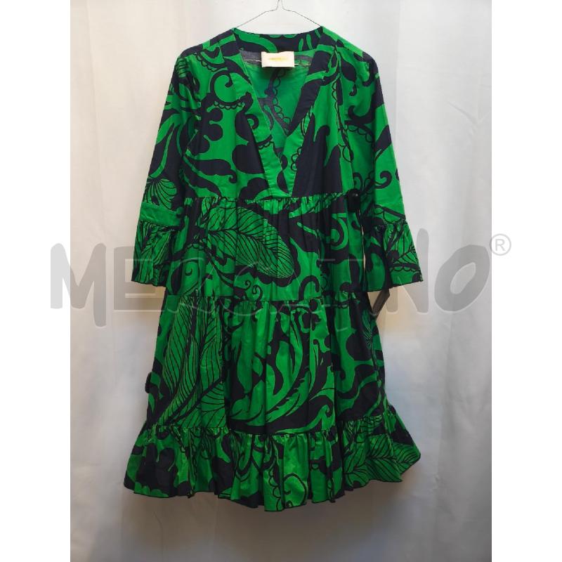 VESTITO DONNA DOUBLE J VERDE BLU  | Mercatino dell'Usato Volpago del montello 1