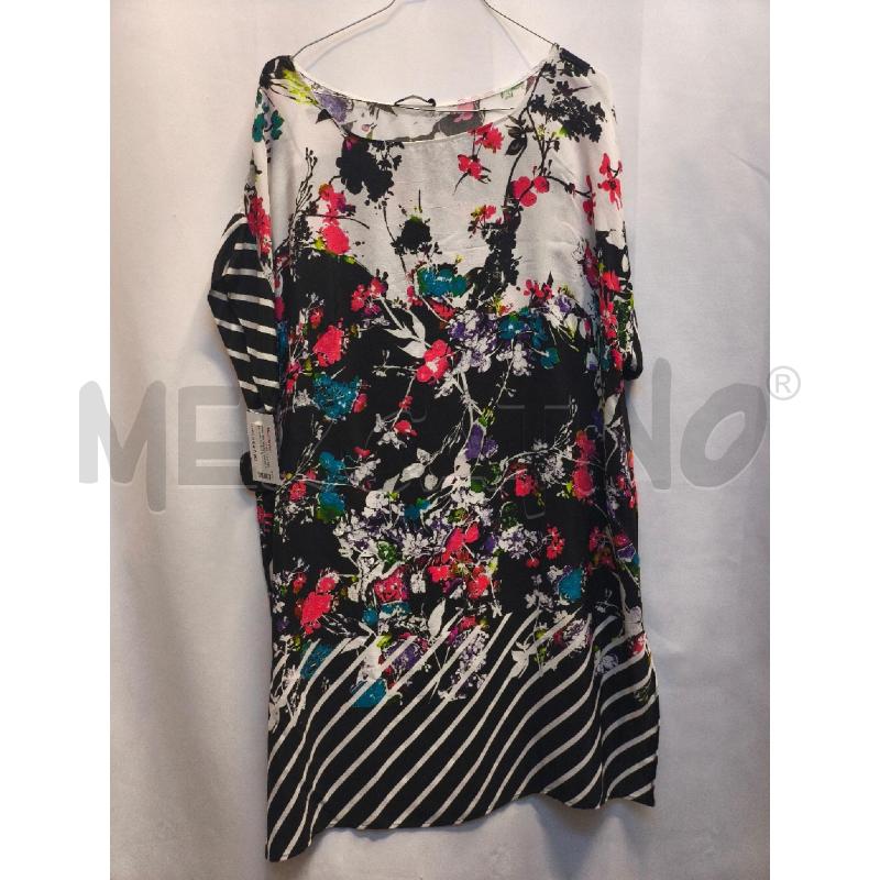 VESTITO DONNA ELENA MIRO BIANCO FIORI  | Mercatino dell'Usato Volpago del montello 1