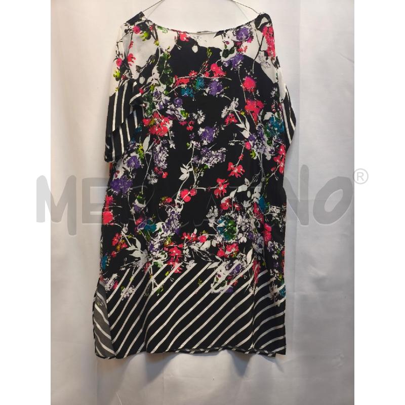 VESTITO DONNA ELENA MIRO BIANCO FIORI  | Mercatino dell'Usato Volpago del montello 4