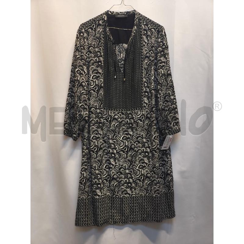 VESTITO DONNA ELENA MIRO NERO BIANCO  | Mercatino dell'Usato Volpago del montello 1