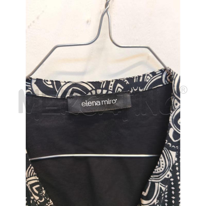 VESTITO DONNA ELENA MIRO NERO BIANCO  | Mercatino dell'Usato Volpago del montello 2