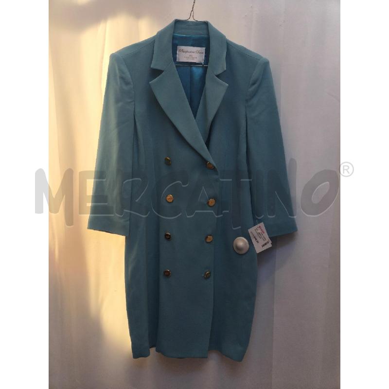 VESTITO DONNA ELISABETTA FRANCHI AZZURRO | Mercatino dell'Usato Volpago del montello 1