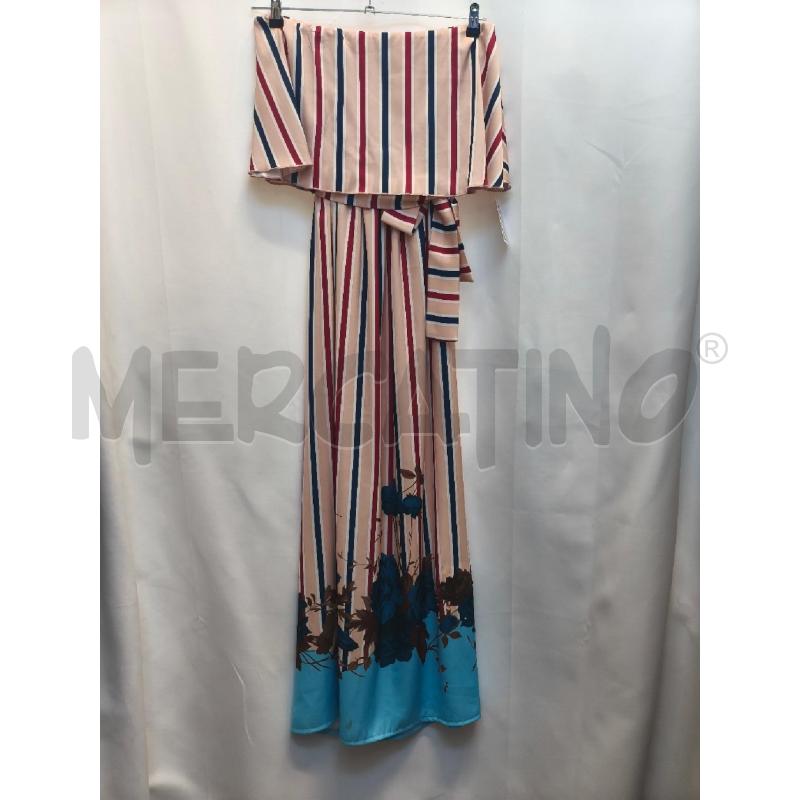 VESTITO DONNA EVERIS RIGHE  | Mercatino dell'Usato Volpago del montello 1