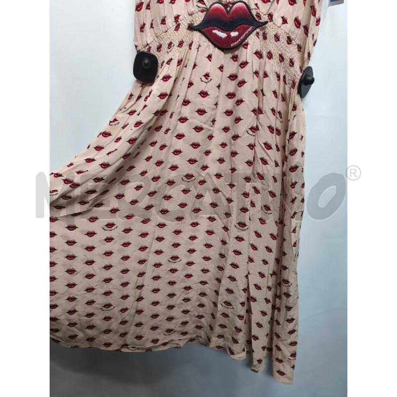 VESTITO DONNA FORNARINA ROSA LABBRA  | Mercatino dell'Usato Volpago del montello 3
