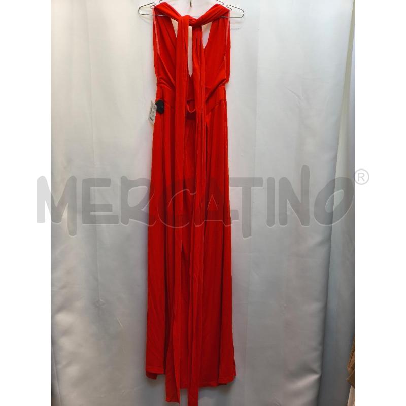 VESTITO DONNA HANITA ARANCIO LUNGO  | Mercatino dell'Usato Volpago del montello 4