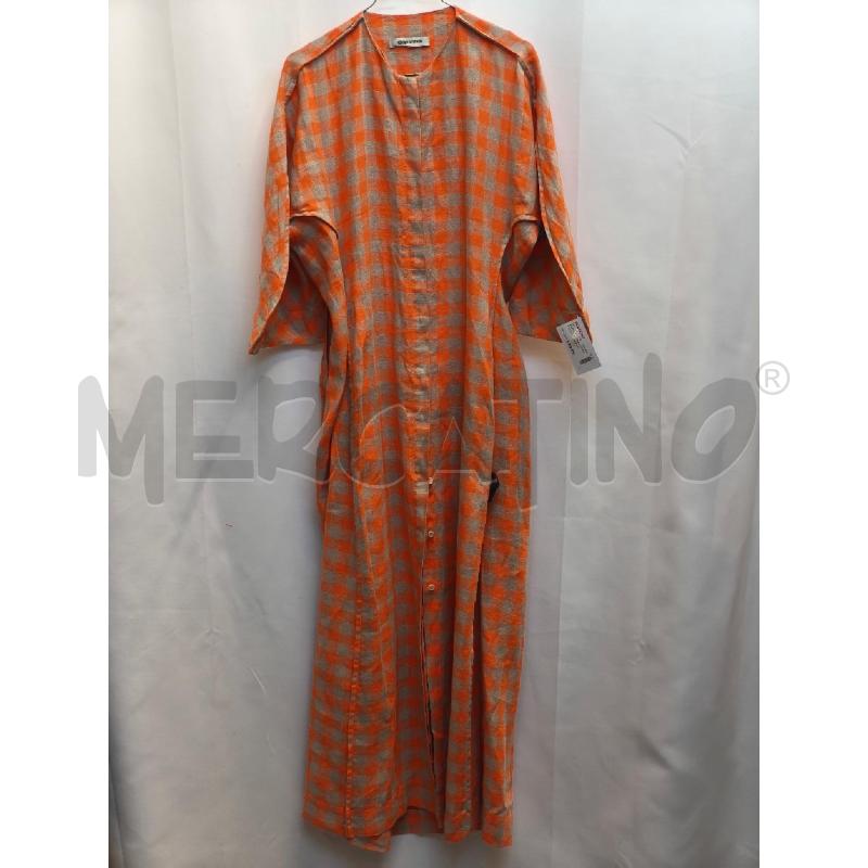 VESTITO DONNA HENRIK VIBSKOV QUADRI PANNA ARANCIONE  | Mercatino dell'Usato Volpago del montello 1