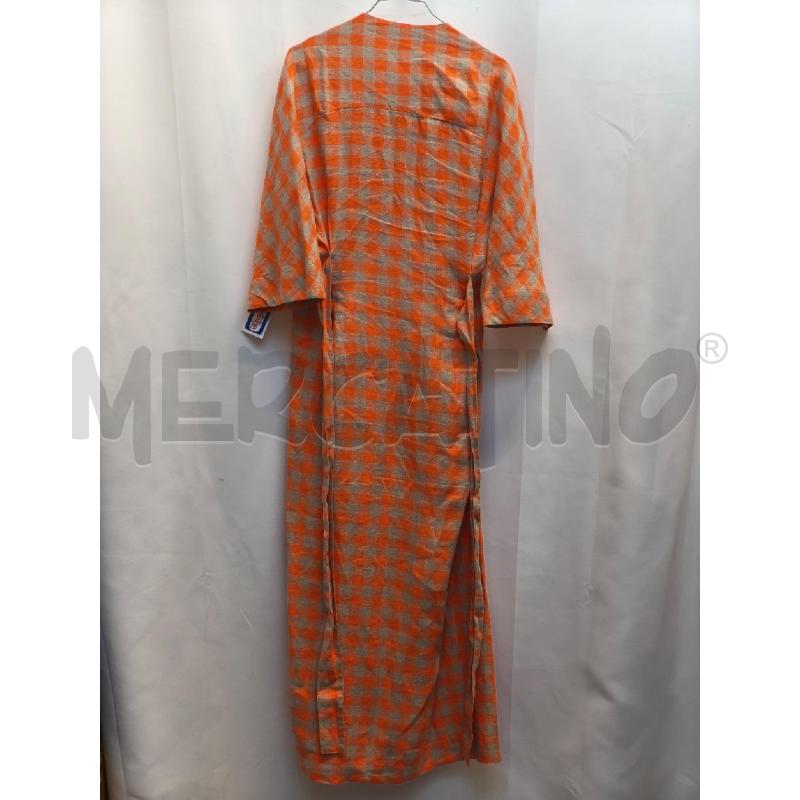 VESTITO DONNA HENRIK VIBSKOV QUADRI PANNA ARANCIONE  | Mercatino dell'Usato Volpago del montello 4