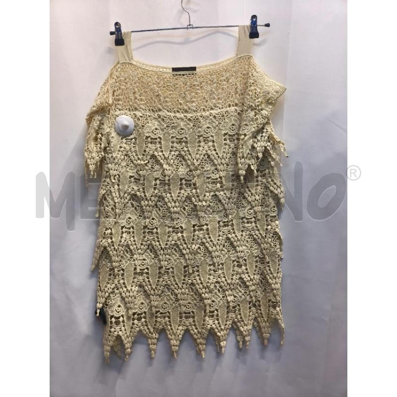 VESTITO DONNA JO NOI PIZZO BEIGE  | Mercatino dell'Usato Volpago del montello 1