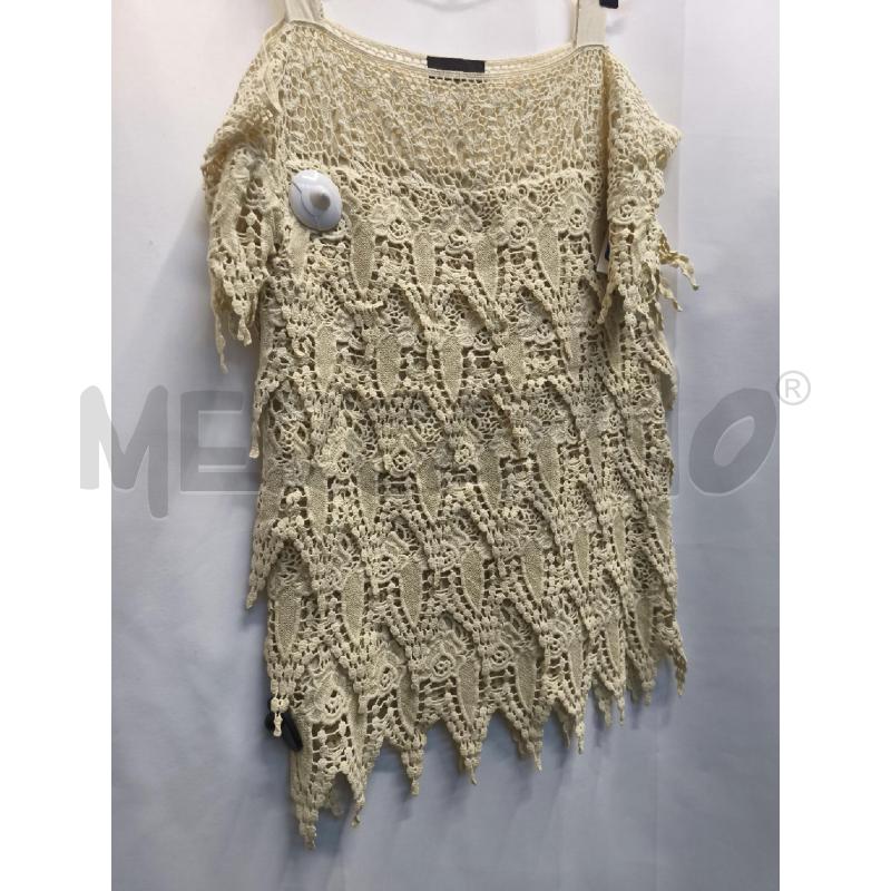 VESTITO DONNA JO NOI PIZZO BEIGE  | Mercatino dell'Usato Volpago del montello 3