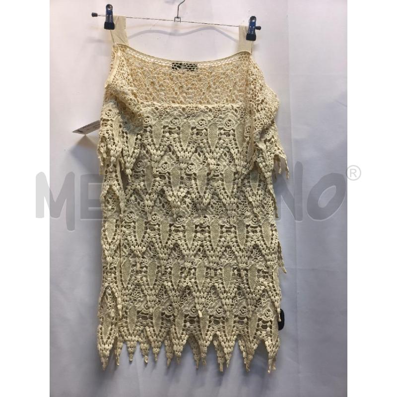 VESTITO DONNA JO NOI PIZZO BEIGE  | Mercatino dell'Usato Volpago del montello 4