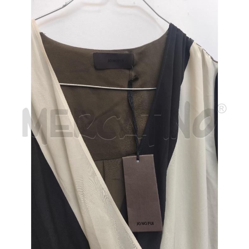 VESTITO DONNA JO NO FUI VERDE NERO BIANCO | Mercatino dell'Usato Volpago del montello 2