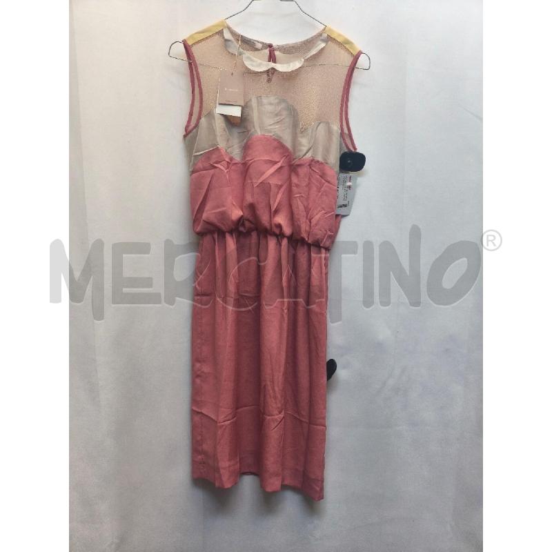 VESTITO DONNA LAZZARI GRIGIO ROSA  | Mercatino dell'Usato Volpago del montello 1