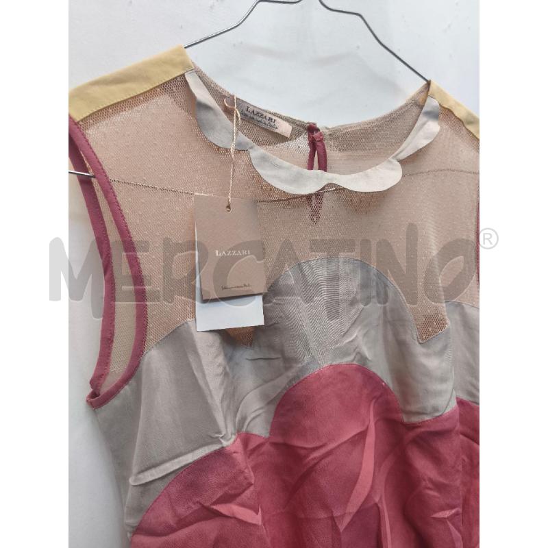 VESTITO DONNA LAZZARI GRIGIO ROSA  | Mercatino dell'Usato Volpago del montello 2