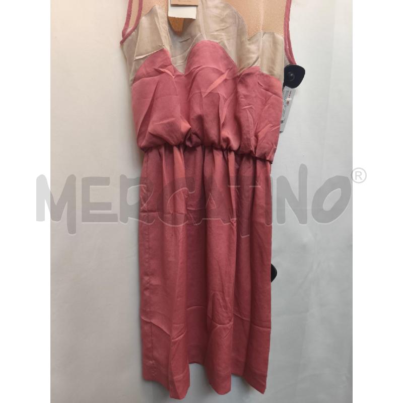 VESTITO DONNA LAZZARI GRIGIO ROSA  | Mercatino dell'Usato Volpago del montello 3