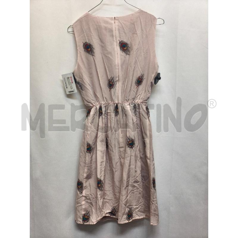 VESTITO DONNA LAZZARI ROSA PIUMA DI PAVONE  | Mercatino dell'Usato Volpago del montello 4