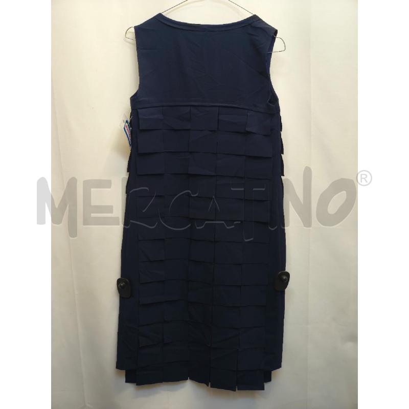 VESTITO DONNA LIVIANA CONTI BLU QUADRATINI | Mercatino dell'Usato Volpago del montello 4