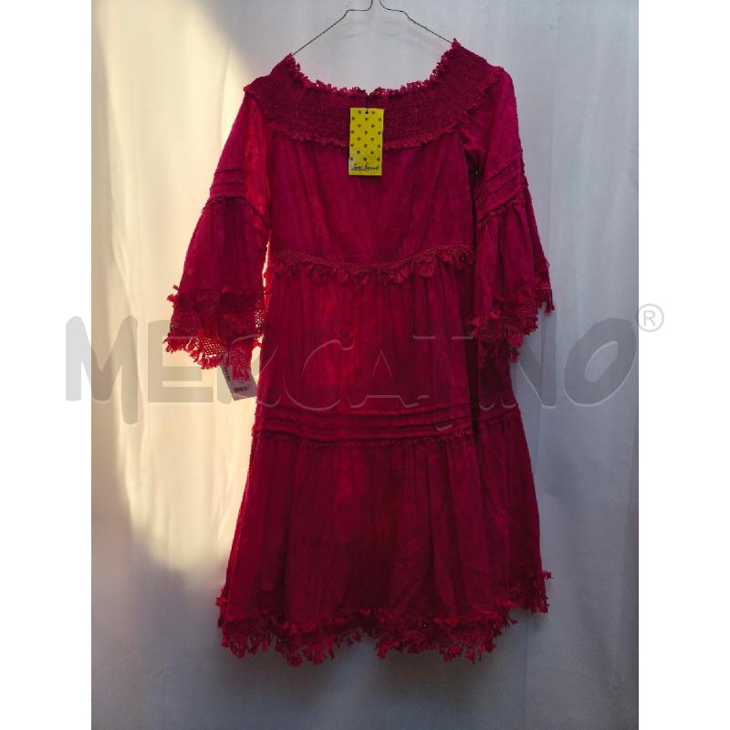 VESTITO DONNA LUISA SPAGNOLI FUCSIA  | Mercatino dell'Usato Volpago del montello 1