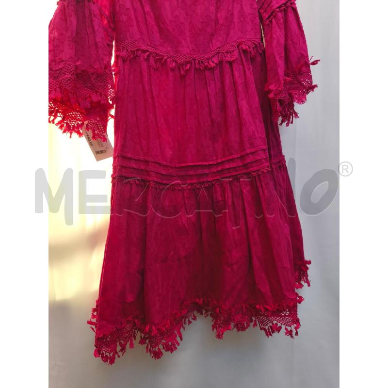 VESTITO DONNA LUISA SPAGNOLI FUCSIA  | Mercatino dell'Usato Volpago del montello 3