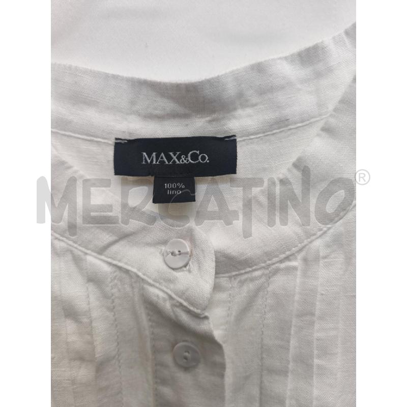 VESTITO DONNA MAX CO BIANCO LUNGO  | Mercatino dell'Usato Volpago del montello 2