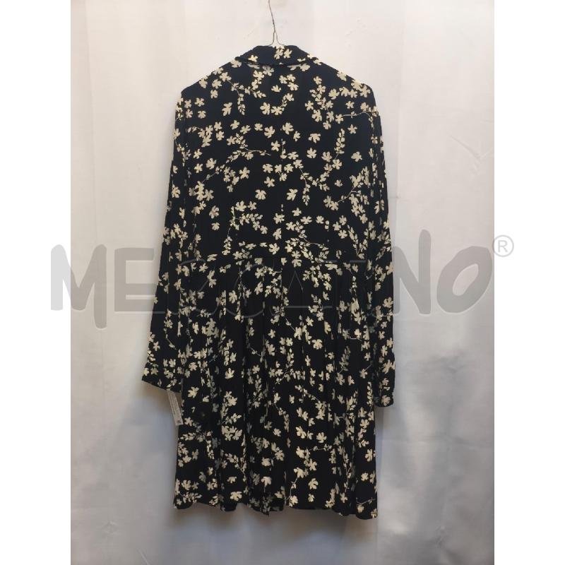VESTITO DONNA MAX&CO NERO FIORI BIANCHI | Mercatino dell'Usato Volpago del montello 4