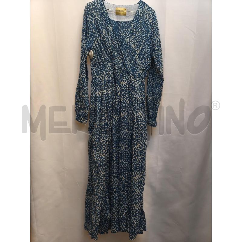 VESTITO DONNA MOMONI BLU BIANCO  | Mercatino dell'Usato Volpago del montello 1