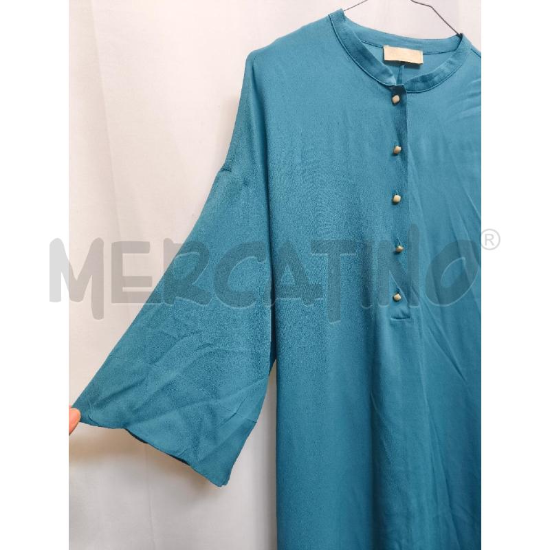 VESTITO DONNA MOMONI TURCHESE  | Mercatino dell'Usato Volpago del montello 3