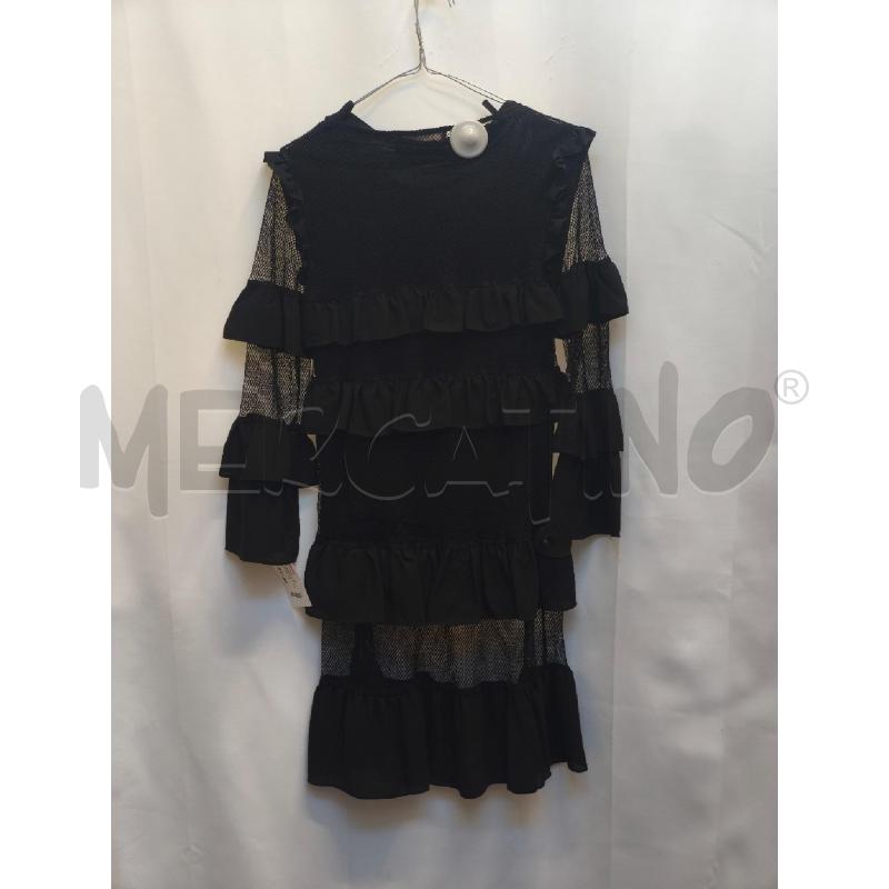 VESTITO DONNA MYTWIN NERO RETE BALZE | Mercatino dell'Usato Volpago del montello 4