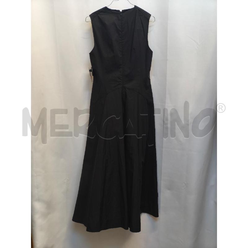 VESTITO DONNA N21 NERO DAVANTI FIOCCHI  | Mercatino dell'Usato Volpago del montello 4