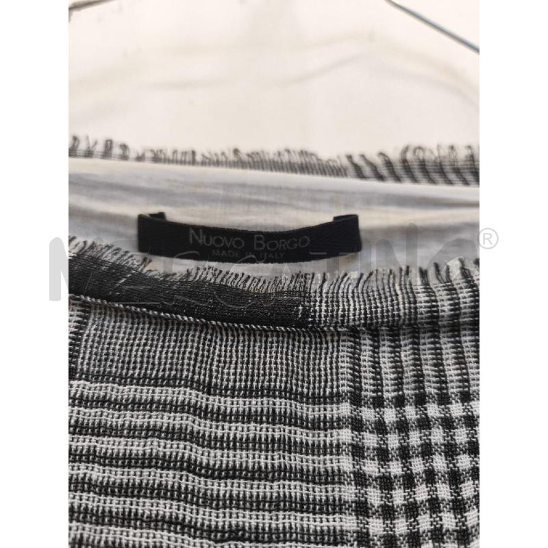 VESTITO DONNA NUOVO BORGO QUADRI GRIGIO NERO DA LAVARE | Mercatino dell'Usato Volpago del montello 2
