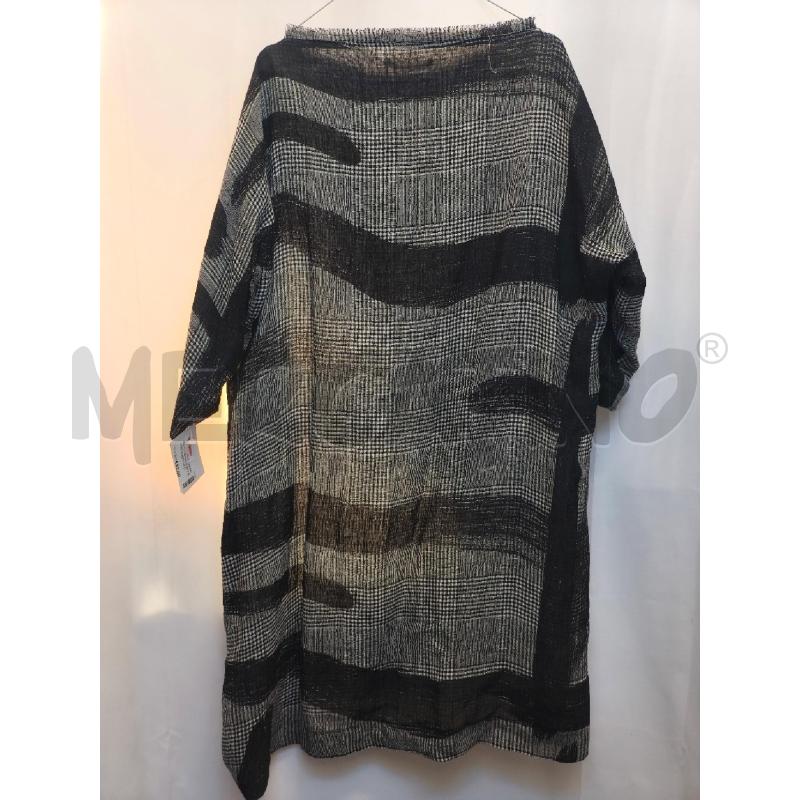 VESTITO DONNA NUOVO BORGO QUADRI GRIGIO NERO DA LAVARE | Mercatino dell'Usato Volpago del montello 4