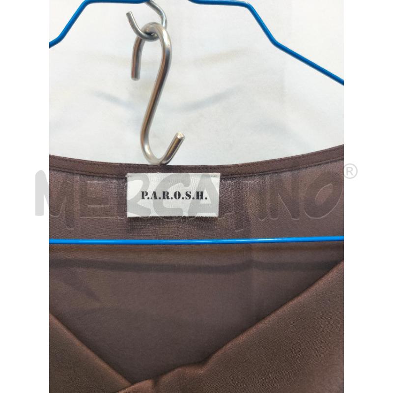 VESTITO DONNA PAROSH MARRONE SCURO  | Mercatino dell'Usato Volpago del montello 2