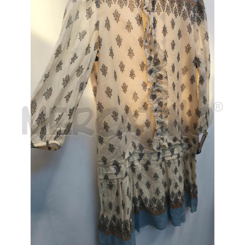 VESTITO DONNA PATRIZIA PEPE BIEGE SOTTO AZZURRO | Mercatino dell'Usato Volpago del montello 3