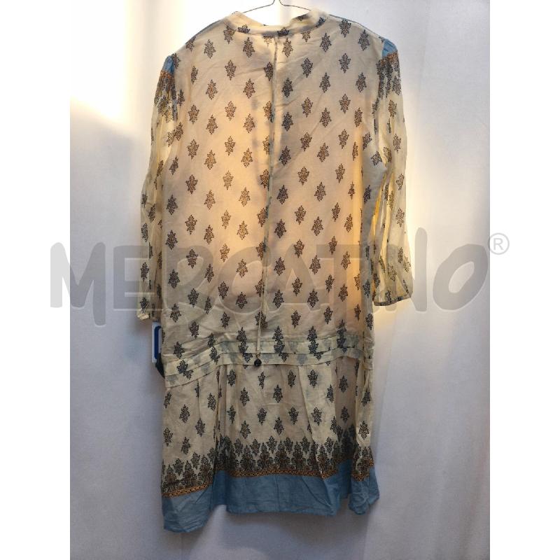 VESTITO DONNA PATRIZIA PEPE BIEGE SOTTO AZZURRO | Mercatino dell'Usato Volpago del montello 4