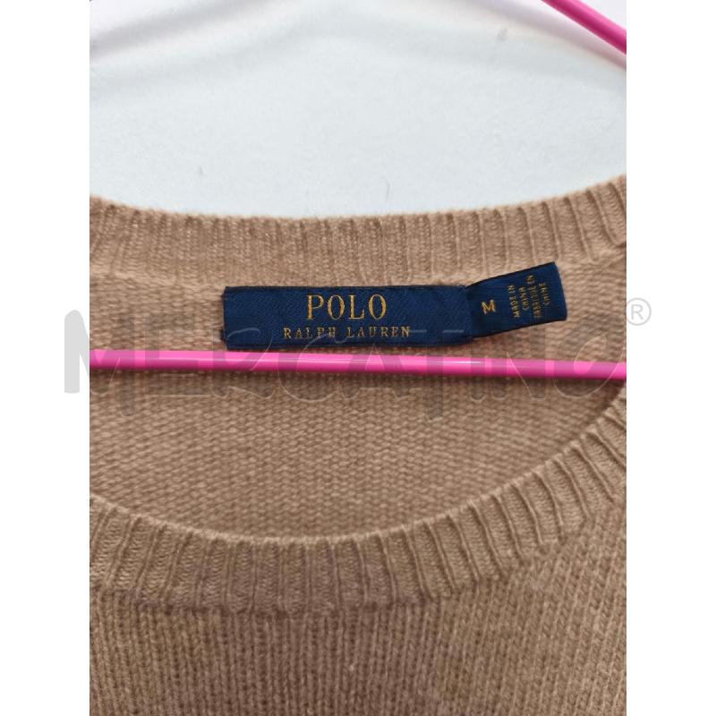 VESTITO DONNA RALPH LAUREN MARRONE TOPA GOMITO | Mercatino dell'Usato Volpago del montello 2