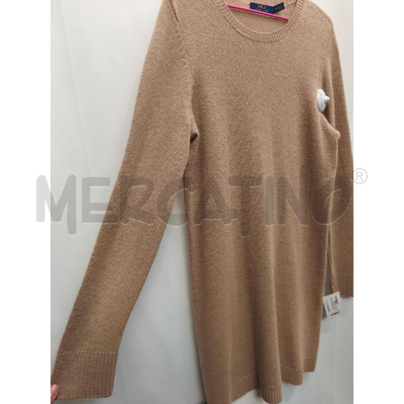 VESTITO DONNA RALPH LAUREN MARRONE TOPA GOMITO | Mercatino dell'Usato Volpago del montello 3